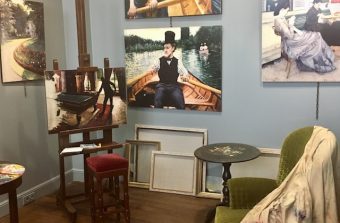 UNE EXPO / UN RESTO :  La maison de peintre et le chalet gastro à Yerres