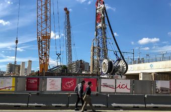 Avec les Passagers de la Ligne 15, montez à bord du Grand Paris Express piéton