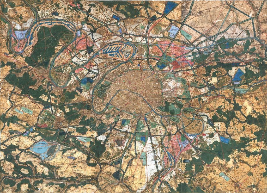 Avec Le Premier Atlas Des Environs De Paris Le Grand Paris Joue Cartes Sur Table