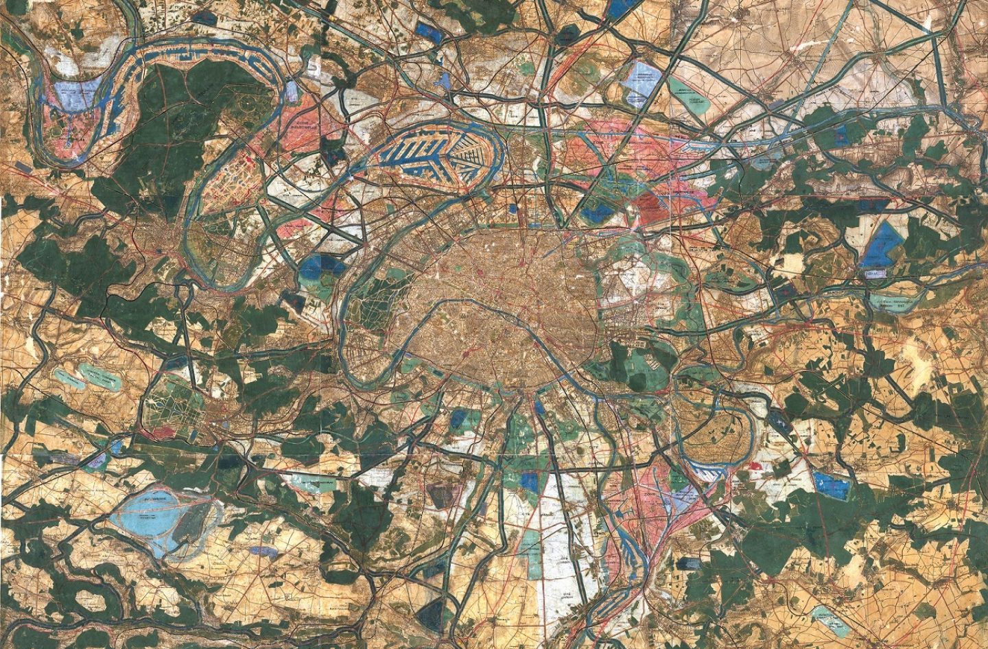 Avec Le Premier Atlas Des Environs De Paris Le Grand Paris Joue Cartes Sur Table