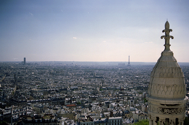 Le Grand Paris vu du Sacré- Coeur / © couscouschocolat (Creative commons - Flickr)