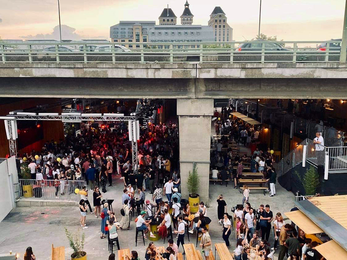 Le kilomètre25 sous le périphérique à côté de la Porte de la Villette redémarre le 5 mai / © Kilomètre25 