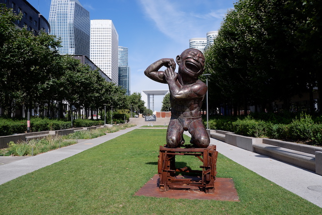 Les Extatiques à La Défense / © Solenn Cordroc'h pour Enlarge your Paris