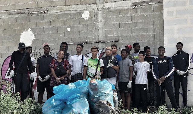 Le #GargesCleanChallenge à Garges-lès-Gonesse / © Espoir et Création