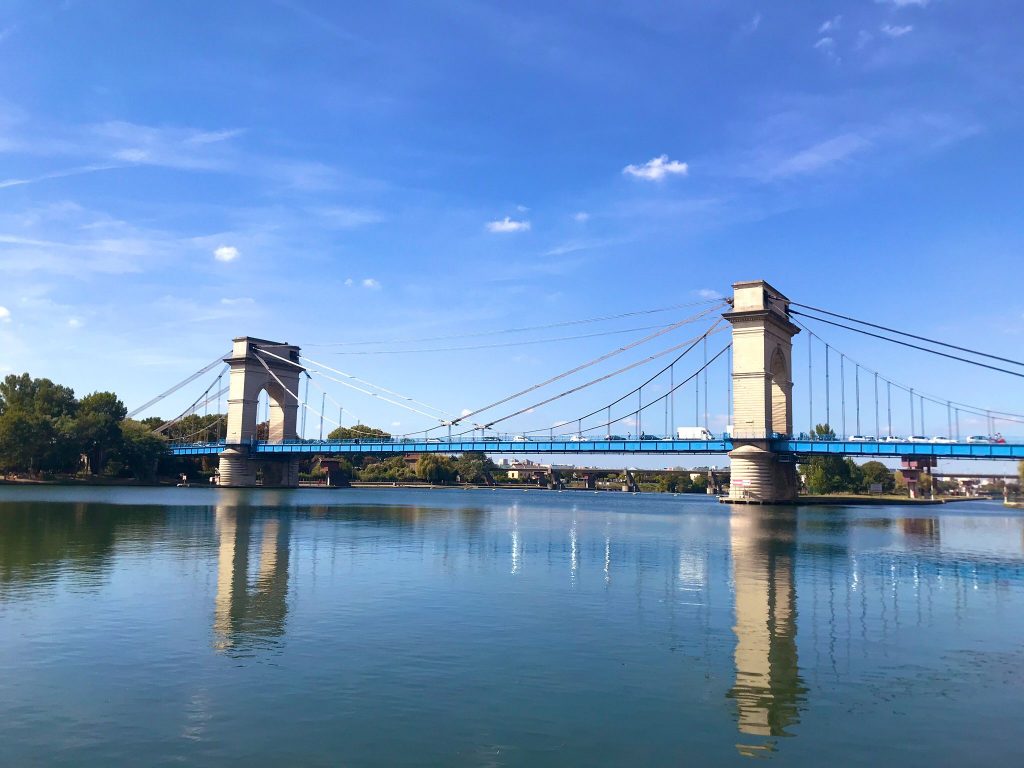 Le pont du Port-à-l'Anglais entre Alfortville et Vitry / © Steve Stillman pour Enlarge your Paris