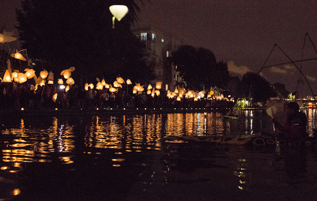 La déambulation "Lanternes, lumière sur la ville" aura lieu samedi 16 octobre à Aubervilliers pour la 10e fois / © Maud Veith