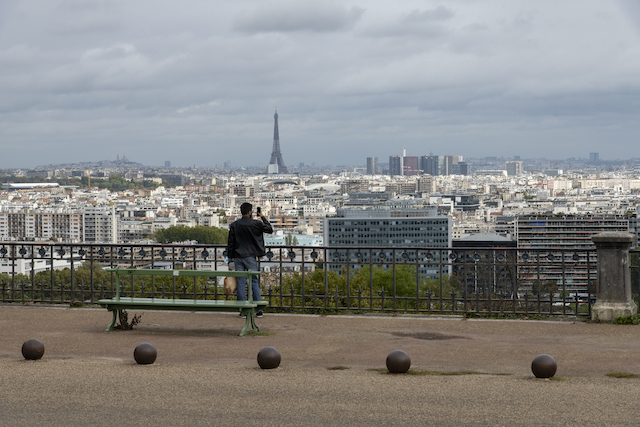 Le panorama depuis la terrasse de la Lanterne dans le parc de Saint-Cloud / © Jérômine Derigny pour Enlarge your Paris