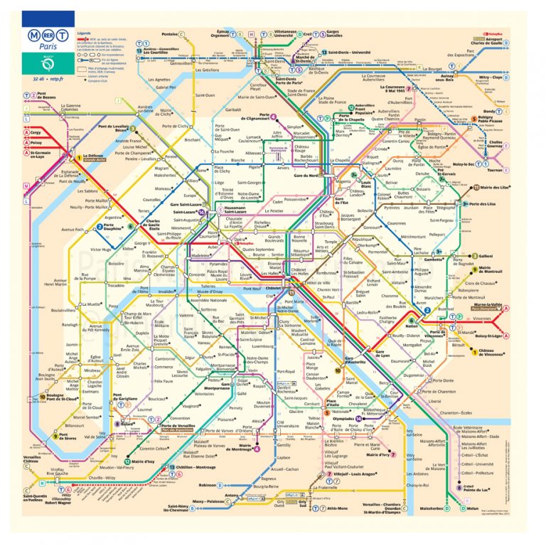 La carte du métro indiquant les temps de marche entre chaque station / © Guillaume Martinetti alias @gmartinetti84 sur Twitter