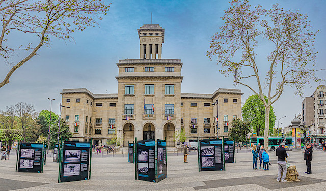 L'hôtel de ville de Montreuil / © Frank Lammel (Creative commons - Flickr)