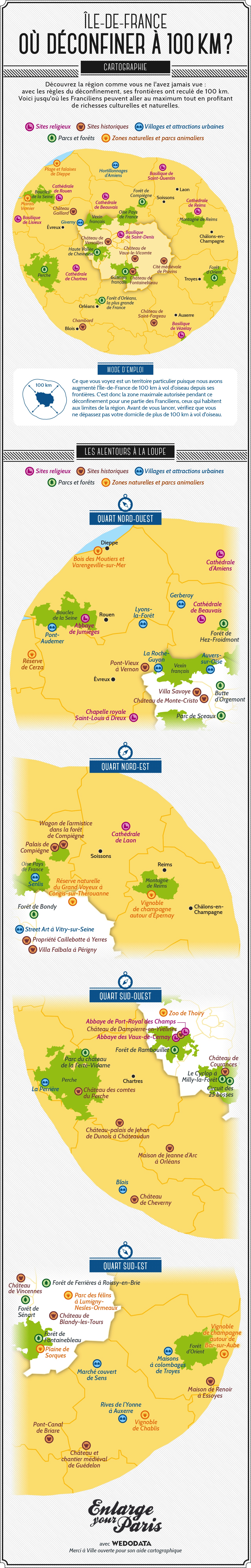 carte ile de france déconfinement 