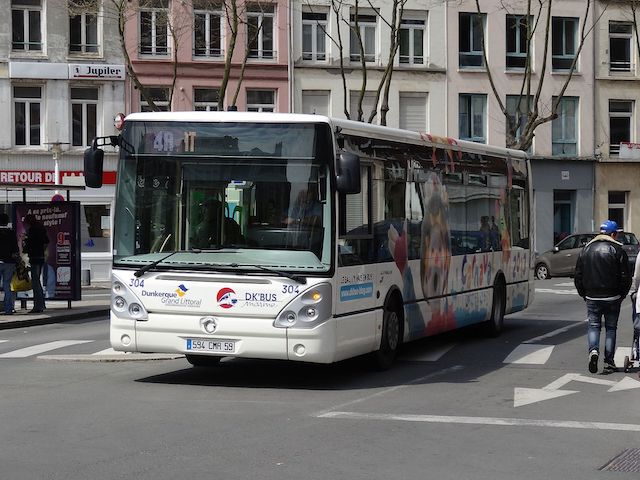 Un bus à Dunkerque où les transports sont devenus gratuits / © Jérémy-Günther-Heinz Jähnick (Wikimedia commons)