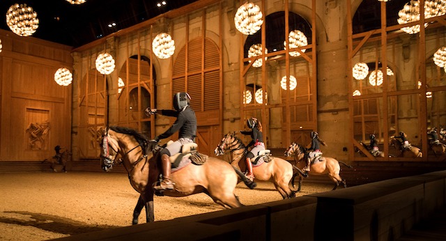 Le spectacle "La Voie de l'écuyer" à l'Académie équestre de Versailles / © F. Berthelot 