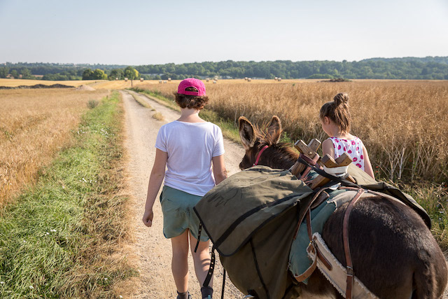 Sur les routes du Vexin avec Ânes en Vexin / © Bruno Beucher - Conseil départemental du Val-d'Oise