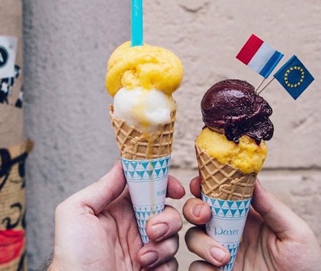 Parmi les glaces du "Paris Ice Cream Challenge Vélo", on trouve celles d'Une glace à Paris dans 18e / © Une glace à Paris