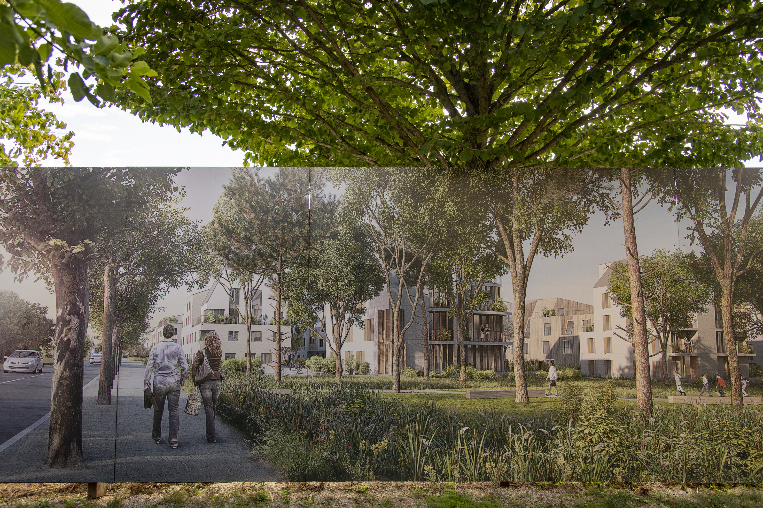 Le futur agro-quartier de Rungis dans le Val-de-Marne / © Jérômine Derigny pour Enlarge your Paris