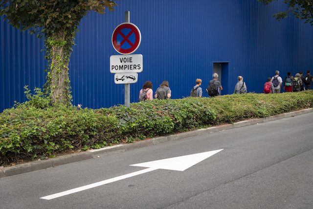 Jour 1. Parc des expositions de Villepinte, entre la ligne du RER B, l'A1 et l'aéroport Charles-de-Gaulle. Marche le long du tracé de la future Ligne 17 du Grand Paris Express / © Jérômine Derigny pour Enlarge your Paris