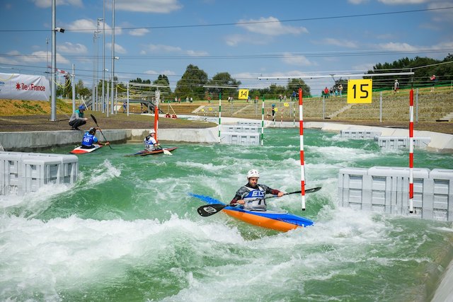 La rivière olympique du stade d'eaux-vive de Vaires-Torcy / © Vincent Colin.