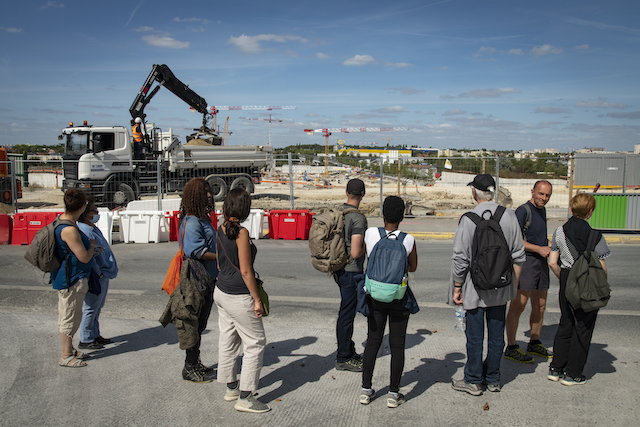 Jour 8. Chantier de la gare de Bry-Villiers-Champigny / © Jérômine Derigny pour Enlarge your Paris