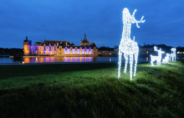 Les décorations de Noël du château de Chantilly / © Domaine de Chantilly