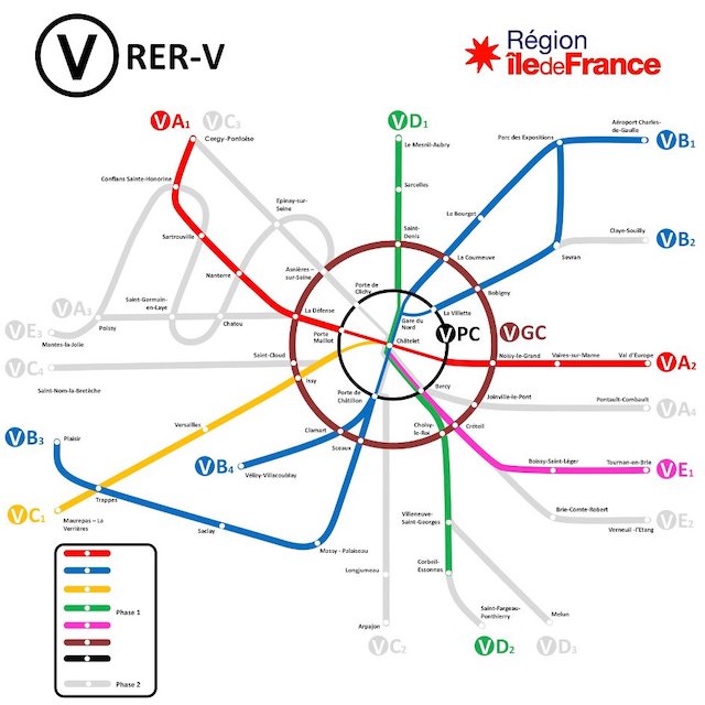 Les cinq premières lignes du RER Vélo doivent être mises en service d'ici à 2025 / © Région Île-de-France