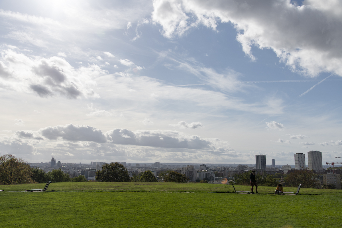 La vue depuis le parc Jean Moulin - Les Guilands à Bagnolet-Montreuil / © Jérômine Derigny pour Enlarge your Paris