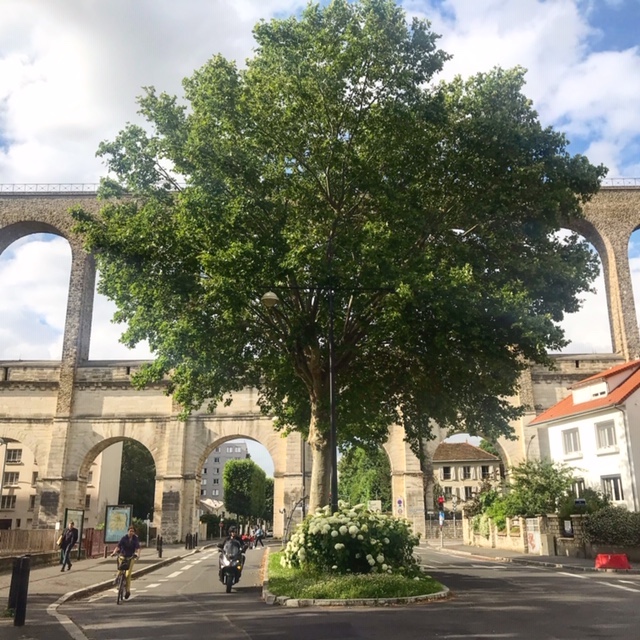 L'aqueduc Médicis à Arcueil / © Steve Stillman pour Enlarge your Paris