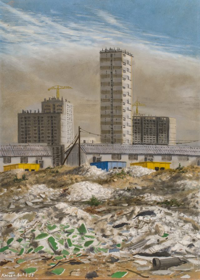 Les constructions nouvelles en banlieue (1959) / © Jürg Kreienbühl - Galerie Loeve&Co