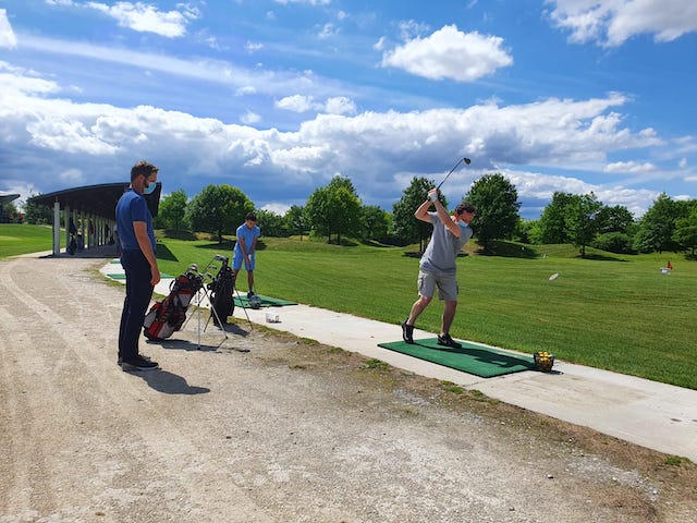 Le practice du golf de la Poudrerie à Livry-Gargan / © UCPA