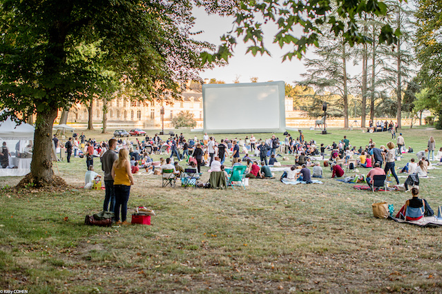 Projection au château de Chantilly / © Studio Bruno Cohen