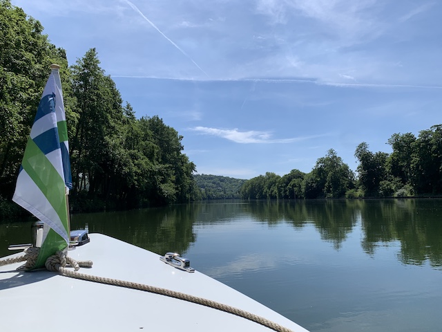 Balade sur la Seine avec l'association Sequana qui propose des croisières sur les pas des impressionnistes / © Manon Gayet pour Enlarge your Paris