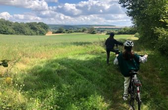 A vélo dans un dédale champêtre du côté de Provins