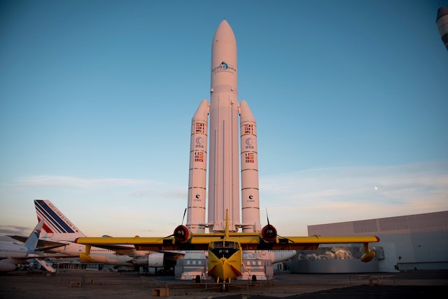 Dimanche 5 septembre, le tarmac du Musée de l'Air et de l'Espace au Bourget accueillera les participants à la dictée lue depuis l'espace par l'astronaute Thomas Pesquet / © Musée de l'Air et de l'Espace