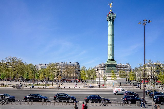 La 1ère vélorue du Grand Paris verra le jour entre la place de la Bastille et la mairie du 12e / © Guillaume Flament (Wikimedia commons)