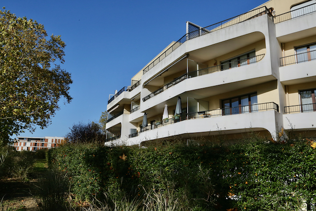 L'un des îlots de Cergy / @ Mélanie Rostagnat pour Enlarge your Paris