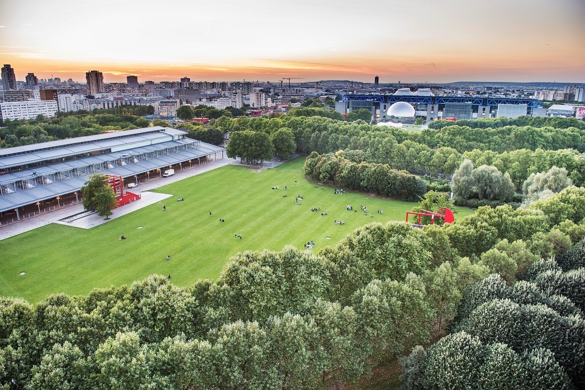 Le parc de la Villette, plus grand parc de Paris avec ses 55 ha / © La Villette