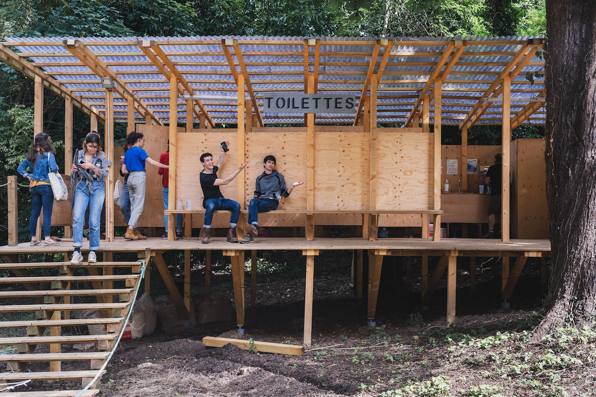 Samedi 16 juillet, le public est invité à arpenter les allées d'une ville éphémère à Evry-Courcouronnes dans le cadre du festival Bellastock / © Rachel Doumerc