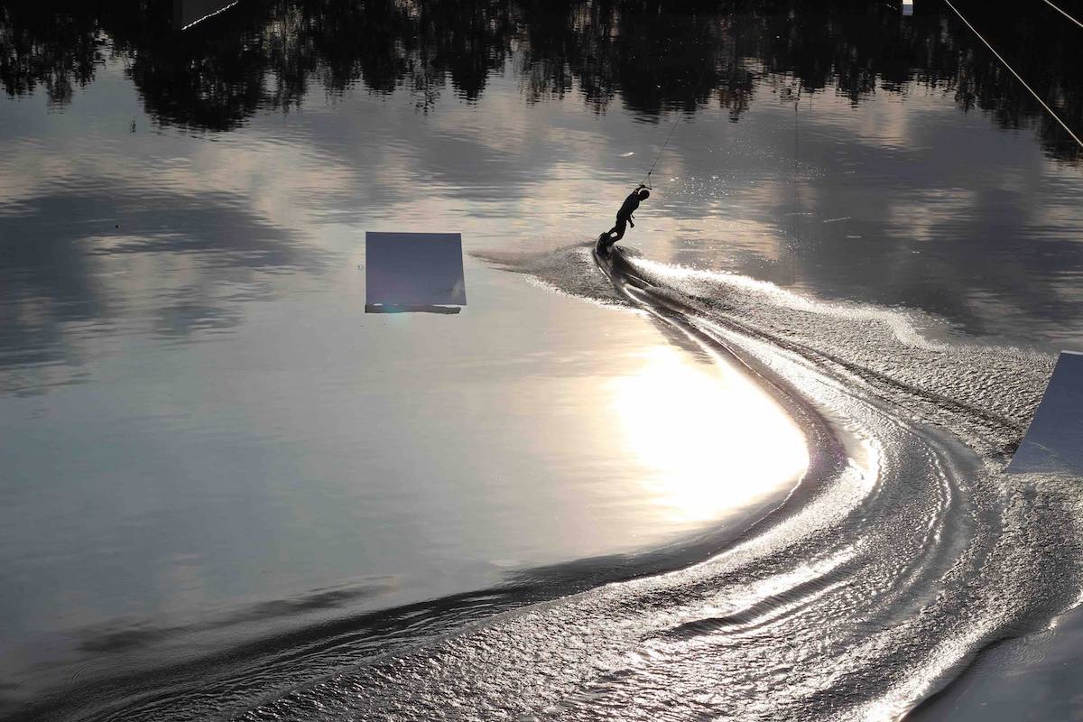 Le plan d'eau de My Little Wake Park à Boissise-le-Roi / © My Little Wake Park