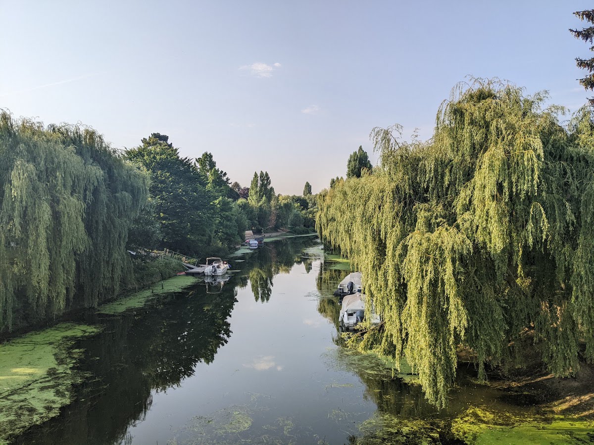 La Seine entre Villennes-sur-Seine et Poissy dans les Yvelines / © Rémi Belot pour Enlarge your Paris