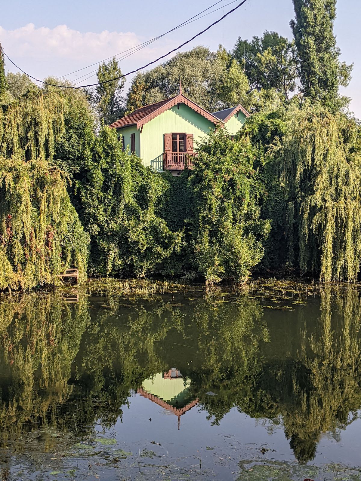 La Seine entre Villennes-sur-Seine et Poissy dans les Yvelines /  © Rémi Belot pour Enlarge your Paris 