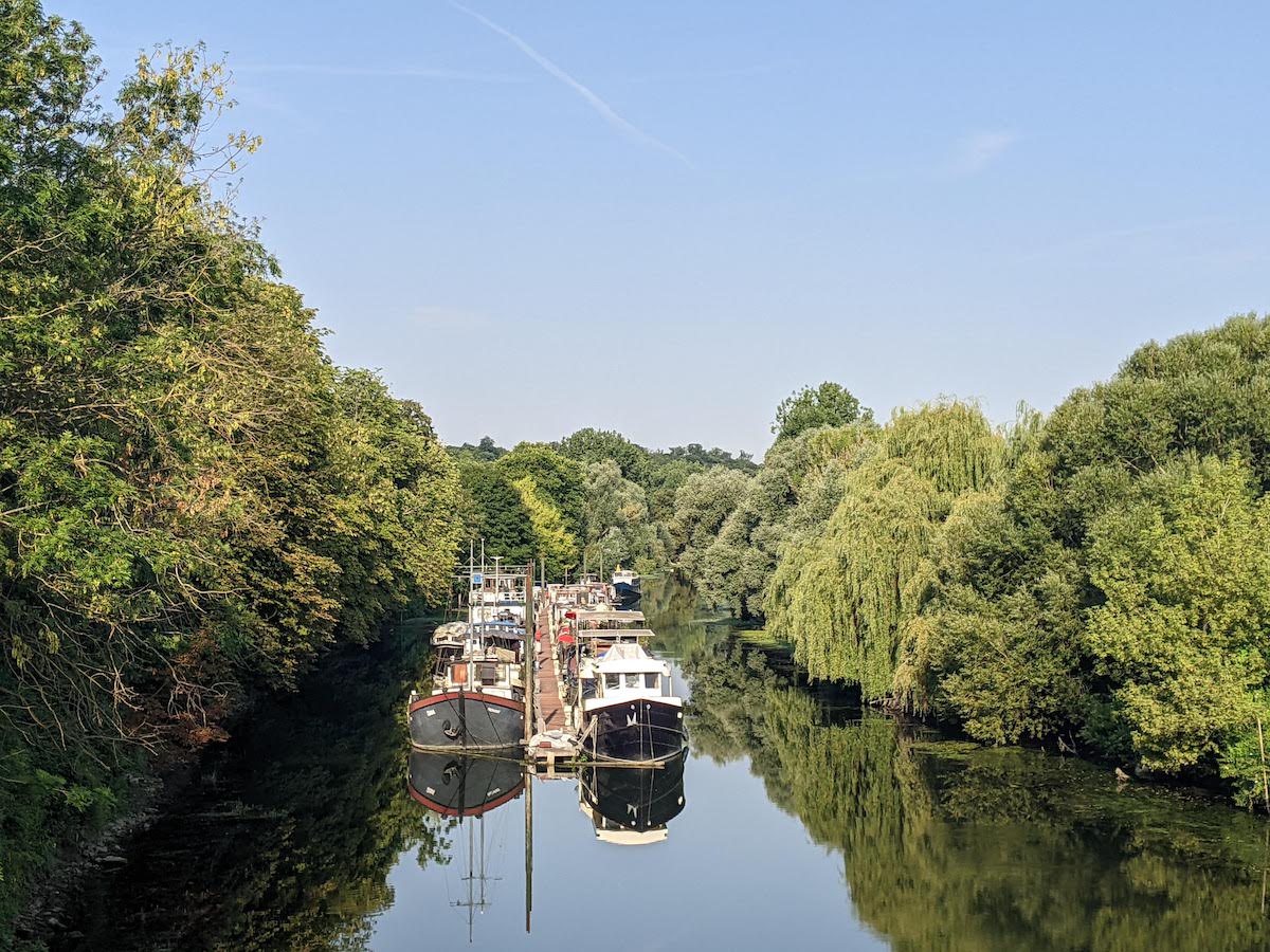 La Seine entre Villennes-sur-Seine et Poissy dans les Yvelines / © Rémi Belot pour Enlarge your Paris