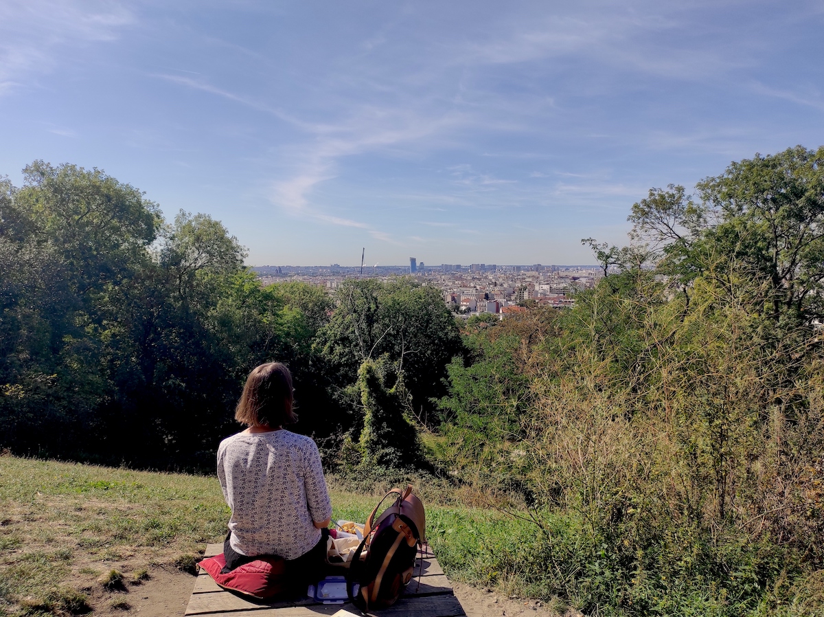 Le parc des Beaumonts offre une vue méconnue sur le Grand Paris / © Joséphine Lebard pour Enlarge your Paris