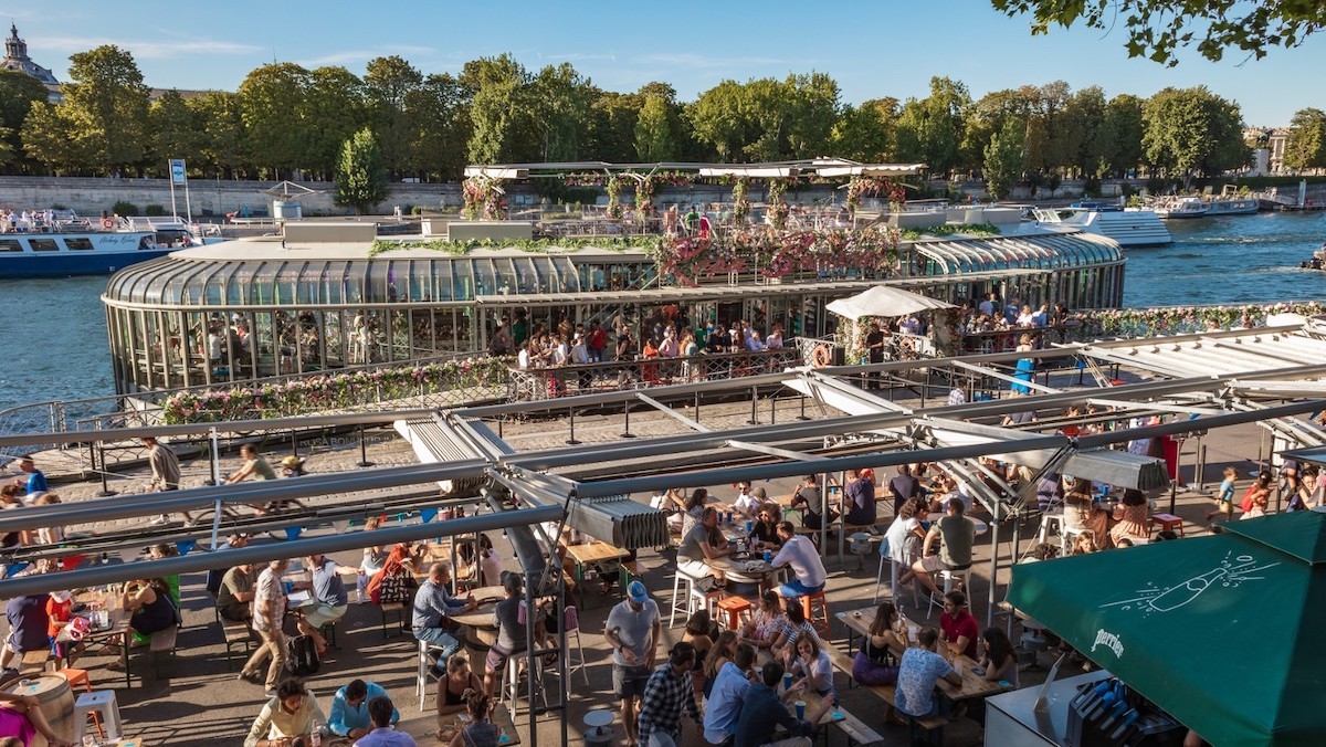 Le Rosa Seine au port des Invalides à Paris / © Rosa Bonheur