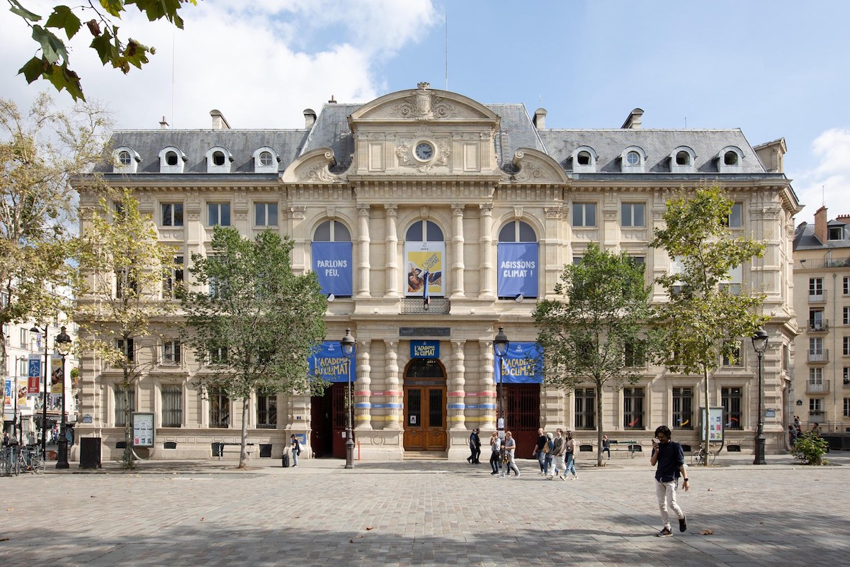 L'Académie du climat à Paris, installée dans l'ancienne mairie du 4e arrondissement / © Académie du climat 
