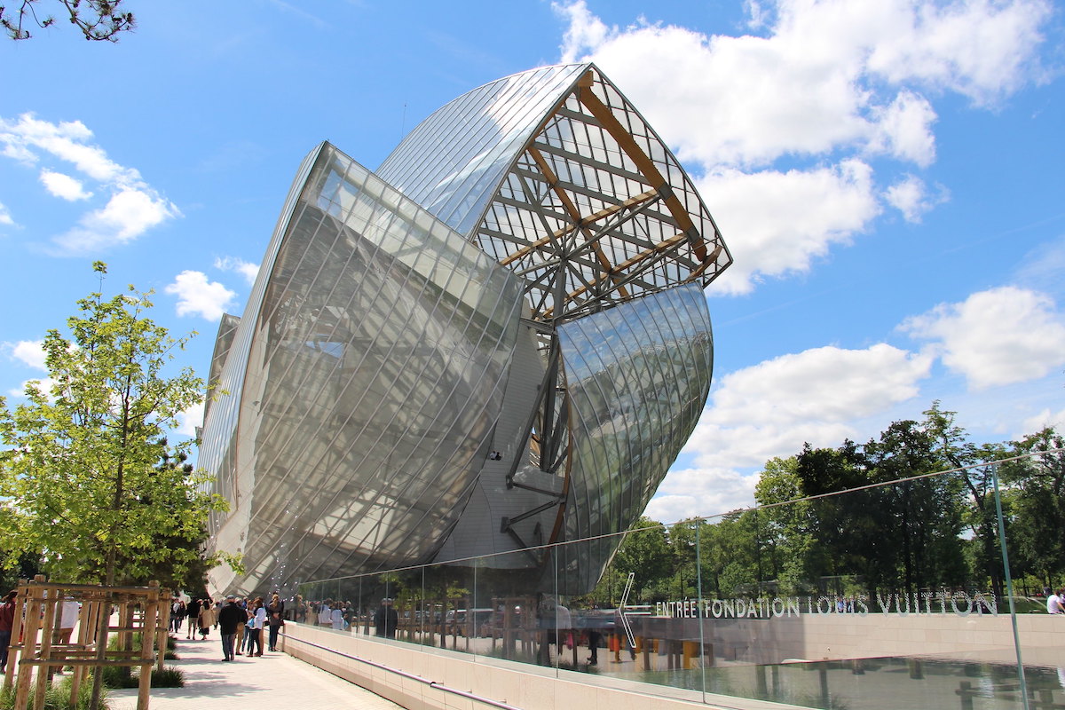 La Fondation Vuitton dans le bois de Boulogne / © Fred Romero (Creative commons - Flickr)