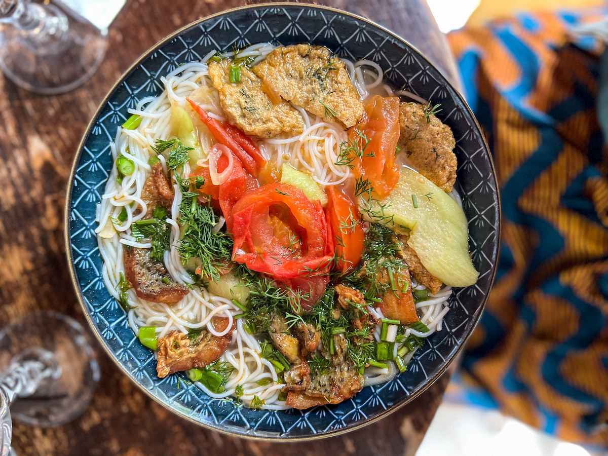 Le bún chả de chez Pho Co / © Anaïs Lerma pour Enlarge your Paris