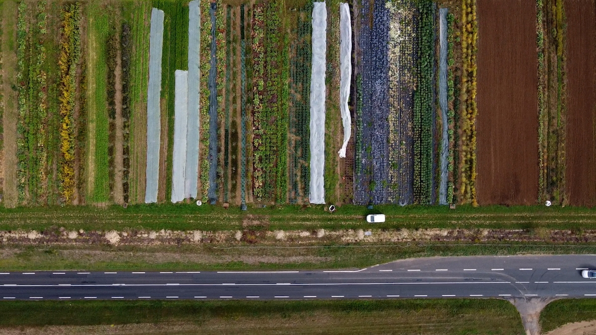 Les terrains de la ferme des Trois parcelles à la frontière entre l'Île-de-France et le Centre Val de Loire / © Les Trois parcelles