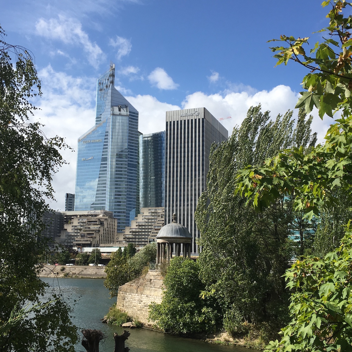 La vue sur les tours de La Défense depuis Neuilly / © Adrien Laplanche