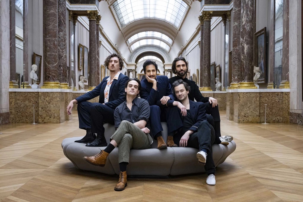 Le groupe Feu! Chatterton entame une résidence au Louvre jusqu'à fin mai / © 2023 Musée du Louvre - Olivier Ouadah