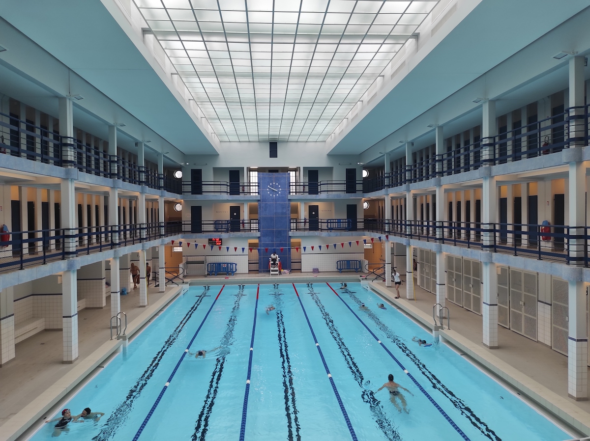 La piscine Alice Milliat à Pantin / © Joséphine Lebard pour Enlarge your Paris