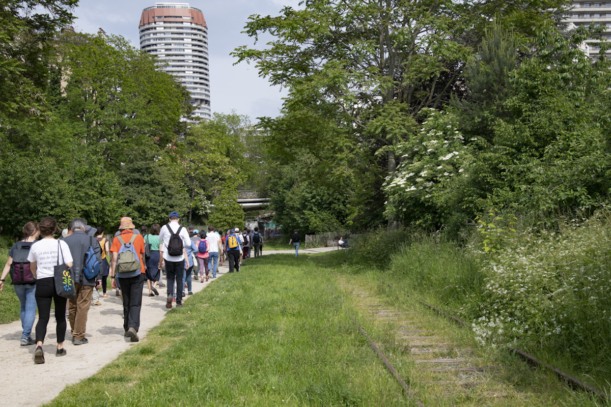 La Petite Ceinture dans le 13e / © Jérômine Derigny pour Enlarge your Paris 